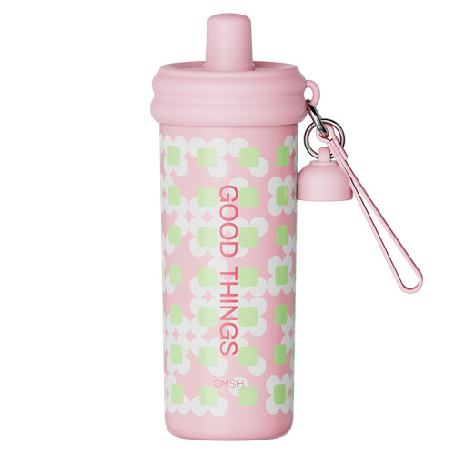 草莓生活新款316保溫杯高顔值女生可攜式吸管水杯情侶辦公室咖啡杯 草莓生活新款316保溫杯高顔值女生可攜式吸管水杯情侶辦公室咖啡杯