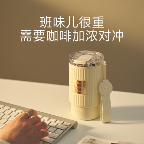 新款羅馬咖啡杯保冷高顔值吸管水杯子316不鏽鋼女新款保溫杯 新款羅馬咖啡杯保冷高顔值吸管水杯子316不鏽鋼女新款保溫杯