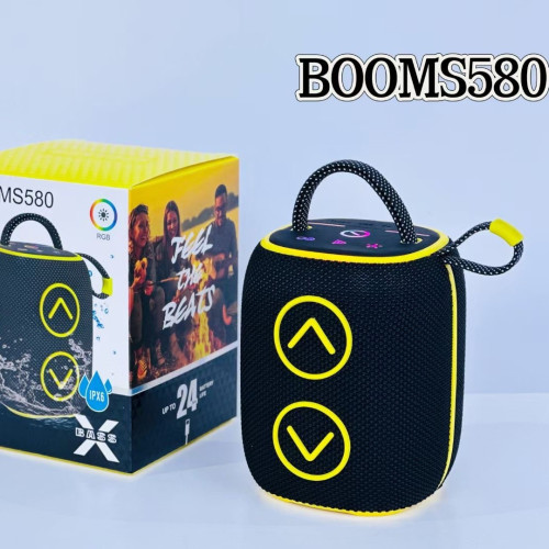 新款無線藍牙音箱重低音砲桌面戶外手提布網音響BOOMS580 新款無線藍牙音箱重低音砲桌面戶外手提布網音響BOOMS580