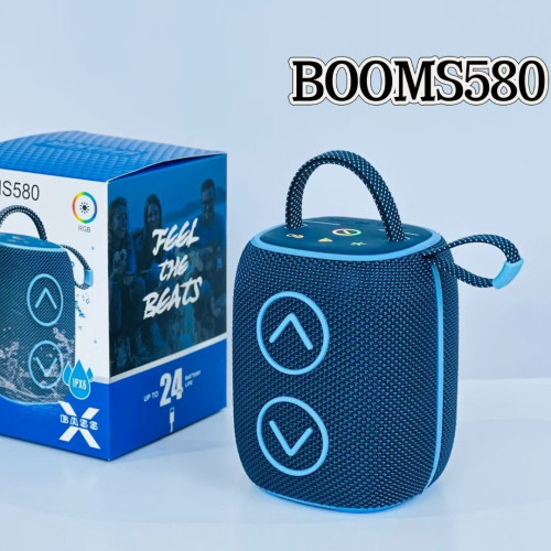 新款無線藍牙音箱重低音砲桌面戶外手提布網音響BOOMS580 新款無線藍牙音箱重低音砲桌面戶外手提布網音響BOOMS580