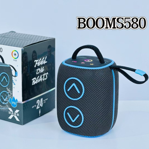 新款無線藍牙音箱重低音砲桌面戶外手提布網音響BOOMS580 新款無線藍牙音箱重低音砲桌面戶外手提布網音響BOOMS580
