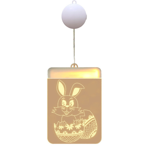 亞克力彩蛋兔子掛件復活節氛圍房間窗戶裝飾布置掛飾道具用品 亞克力彩蛋兔子掛件復活節氛圍房間窗戶裝飾布置掛飾道具用品