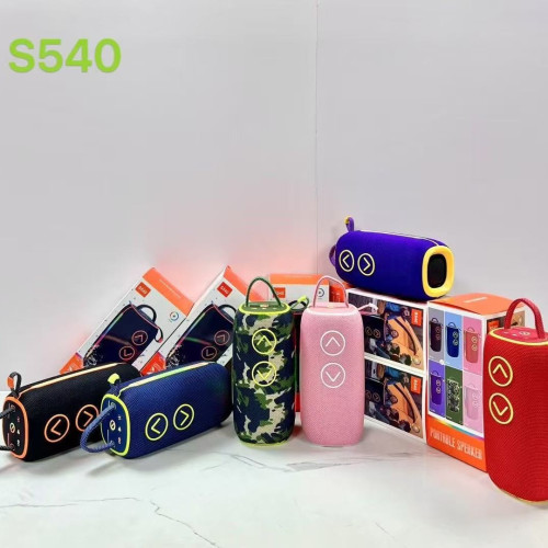 新款BOOMS540無線重低音砲藍牙音箱RGB燈手提戶外布網音響收音機 新款BOOMS540無線重低音砲藍牙音箱RGB燈手提戶外布網音響收音機