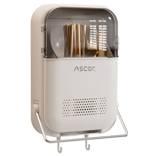 壁掛式筷子收納盒筷子筒瀝水防黴掛牆筷籠桶放勺子筷子收納置物架 壁掛式筷子收納盒筷子筒瀝水防黴掛牆筷籠桶放勺子筷子收納置物架