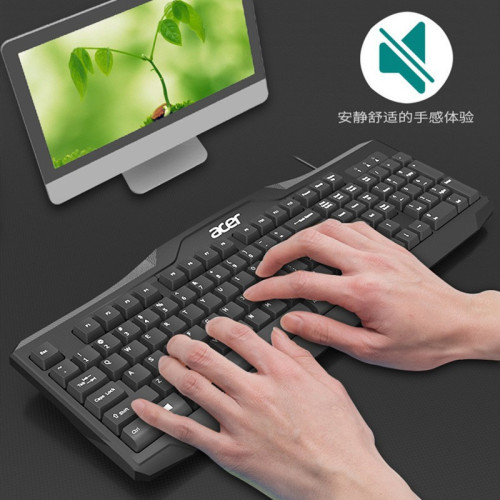 宏基OKB960有線辦公鍵盤筆電桌上型機電腦鍵盤家用辦公用商務鍵盤 宏基OKB960有線辦公鍵盤筆電桌上型機電腦鍵盤家用辦公用商務鍵盤