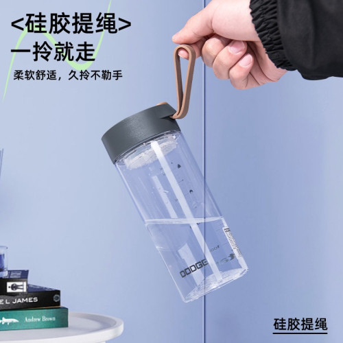 tritan塑膠杯可攜式兒童水杯女高顔值泡茶杯夏季學生簡約隨手杯子批 tritan塑膠杯可攜式兒童水杯女高顔值泡茶杯夏季學生簡約隨手杯子批