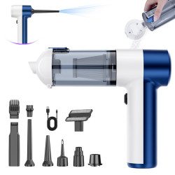 隨途車用車家用超強吸力手持無線充電無刷吹吸抽充一體機吸塵器