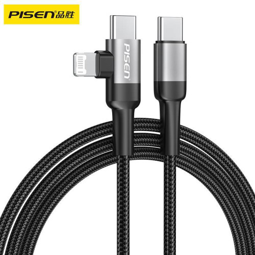 品勝 pd數據線適用蘋果iphone14快充鋁合金13快充線27w彎頭線60W 品勝 pd數據線適用蘋果iphone14快充鋁合金13快充線27w彎頭線60W