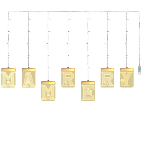 發光marry me字母冰條LED彩燈串七夕情人節求婚氛圍室內裝飾布置