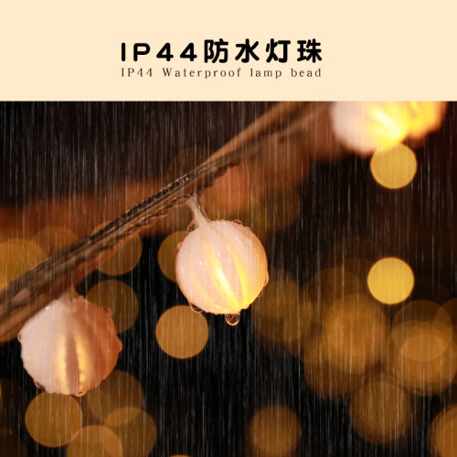 發光太陽能魔球圓球led燈串戶外露營天幕帳篷氛圍裝飾布置掛飾 發光太陽能魔球圓球led燈串戶外露營天幕帳篷氛圍裝飾布置掛飾