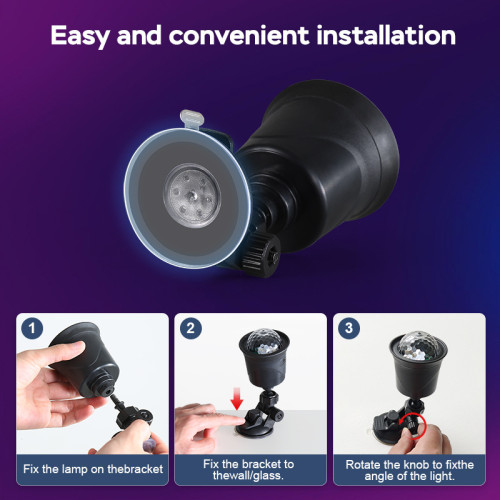 七彩旋轉彩燈5Vusb充電水晶魔球車用氛圍燈聲控閃爍蹦迪派對 七彩旋轉彩燈5Vusb充電水晶魔球車用氛圍燈聲控閃爍蹦迪派對