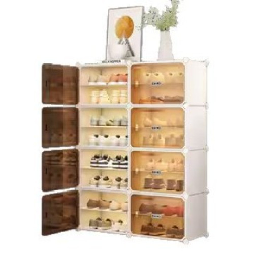 亞克力鞋架家用多層簡易鞋櫃門口室內入戶玄關收納櫃加厚透明鞋盒 亞克力鞋架家用多層簡易鞋櫃門口室內入戶玄關收納櫃加厚透明鞋盒