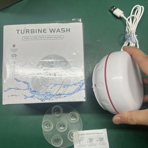 可攜式渦輪洗衣機家用宿捨旅行迷你渦輪洗衣機襪子內衣洗衣器