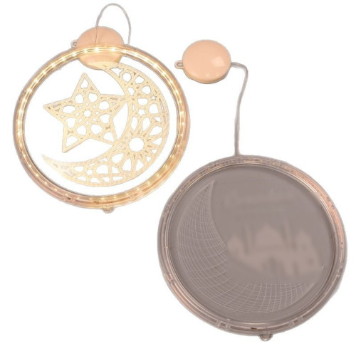 發光星星月亮城堡led彩燈掛件節日氛圍室內窗戶裝飾布置掛飾 發光星星月亮城堡led彩燈掛件節日氛圍室內窗戶裝飾布置掛飾