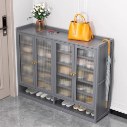 【免運】鞋架子家用門口多層入戶玄關櫃出租屋入門亞克力隔板防塵收納鞋櫃