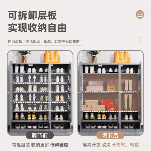 【免運】鞋架子家用門口多層入戶玄關櫃出租屋入門亞克力隔板防塵收納鞋櫃 【免運】鞋架子家用門口多層入戶玄關櫃出租屋入門亞克力隔板防塵收納鞋櫃