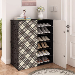 簡易鞋櫃家用門口收納爆款室內多層防塵大容量鞋架子宿舍網紅鞋櫃