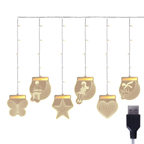 生日快樂彩燈房間布置窗簾裝飾少女LOVE室內布景霓虹LED發光燈串 生日快樂彩燈房間布置窗簾裝飾少女LOVE室內布景霓虹LED發光燈串