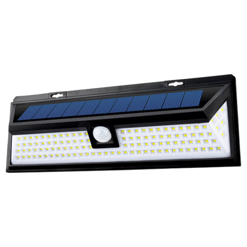 爆款118LED人體感應太陽能燈戶外花園照明庭院燈太陽能長壁燈 爆款118LED人體感應太陽能燈戶外花園照明庭院燈太陽能長壁燈