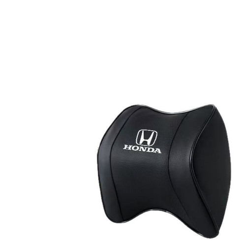 適用於本田繽智CRV冠道XRV思域雅閣淩派汽車頭枕腰靠護頸枕皮革 適用於本田繽智CRV冠道XRV思域雅閣淩派汽車頭枕腰靠護頸枕皮革