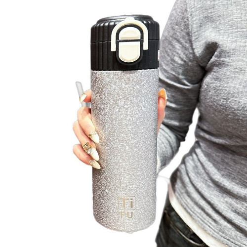 輕奢覆鈦保溫杯男女生高顔值大容量車用水杯學生戶外運動可攜式杯子 輕奢覆鈦保溫杯男女生高顔值大容量車用水杯學生戶外運動可攜式杯子