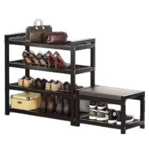 鞋架家用門口多層碳鋼入戶門2025新款簡易換鞋凳可坐門外樓道鞋櫃 鞋架家用門口多層碳鋼入戶門2025新款簡易換鞋凳可坐門外樓道鞋櫃