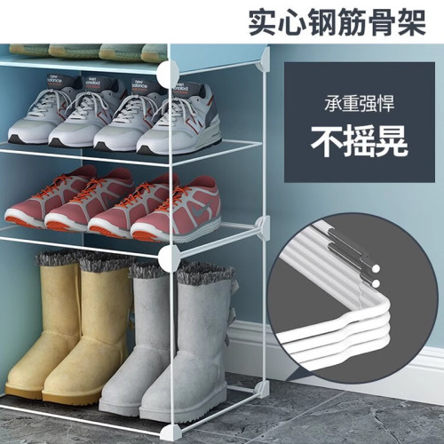 簡易鞋架子多層防塵大容量鞋櫃宿舍門口好看牢固2025新款收納神器 簡易鞋架子多層防塵大容量鞋櫃宿舍門口好看牢固2025新款收納神器