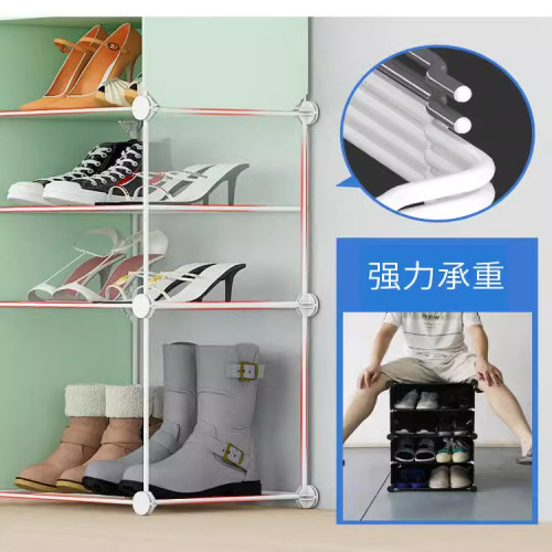 簡易鞋櫃家用防塵收納多層室內好看放門口大容量經濟型鞋架子 簡易鞋櫃家用防塵收納多層室內好看放門口大容量經濟型鞋架子