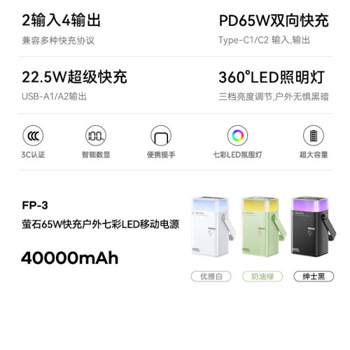 remax 40000安培超大容量行動電源筆電PD65W雙向快充充電寶 remax 40000安培超大容量行動電源筆電PD65W雙向快充充電寶