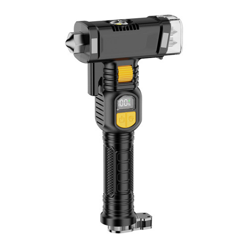 ABS手電筒 戶外家用可攜式探照USB充電cob側燈大功率強光手電筒 ABS手電筒 戶外家用可攜式探照USB充電cob側燈大功率強光手電筒