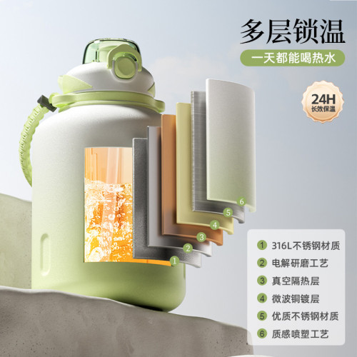 大容量保溫杯25新款保冷杯噸桶噸316保溫壺戶外可攜式運動水壺杯子 大容量保溫杯25新款保冷杯噸桶噸316保溫壺戶外可攜式運動水壺杯子