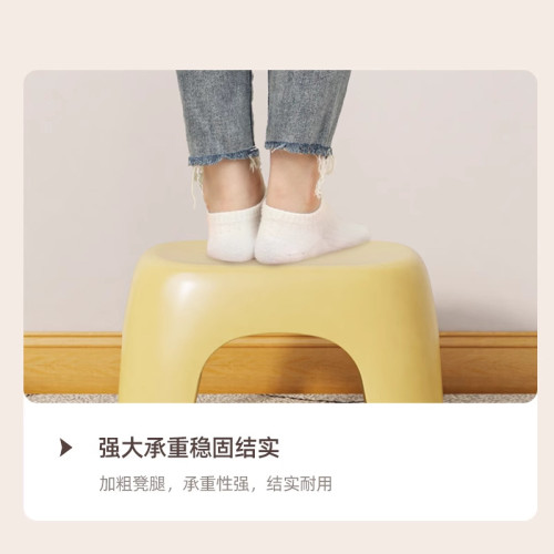 加厚塑膠凳子家用板凳換鞋方凳客廳茶幾凳小椅子浴室防滑矮凳坐凳 加厚塑膠凳子家用板凳換鞋方凳客廳茶幾凳小椅子浴室防滑矮凳坐凳