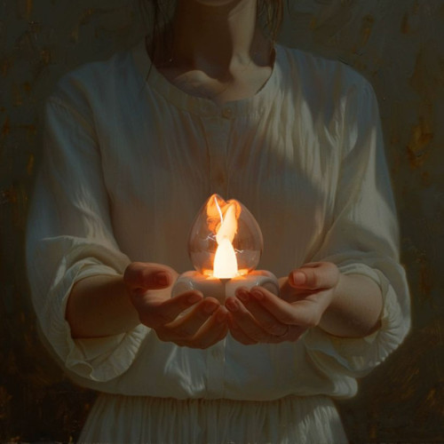 火堆小夜燈充電氛圍燈臥室高級感新奇特産品迷你床頭擺件創意夜燈 火堆小夜燈充電氛圍燈臥室高級感新奇特産品迷你床頭擺件創意夜燈