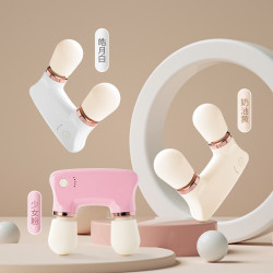 雙頭按摩儀禮品電動肌肉放松按摩槍迷你無線手持多用途震動棒