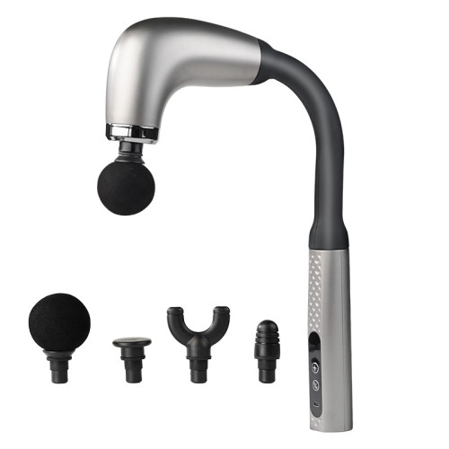 彎頭筋膜槍多功能肌肉頸椎按摩器腰部背部腿放松電動按摩槍 彎頭筋膜槍多功能肌肉頸椎按摩器腰部背部腿放松電動按摩槍