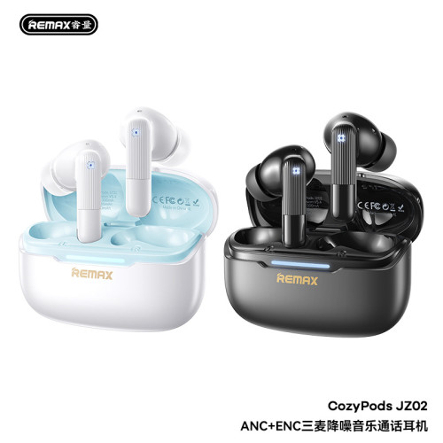remax藍牙耳機ANC主動降噪低延遲遊戯無線耳機 藍牙5.4手機音樂