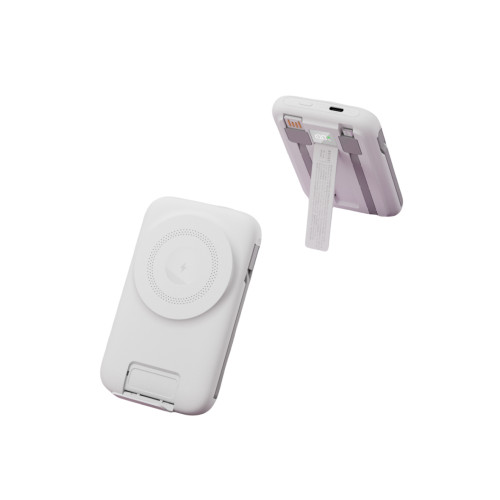 新款磁吸三合一無線充電寶10000安培快充22.5W自帶四線雙支架可攜式 新款磁吸三合一無線充電寶10000安培快充22.5W自帶四線雙支架可攜式