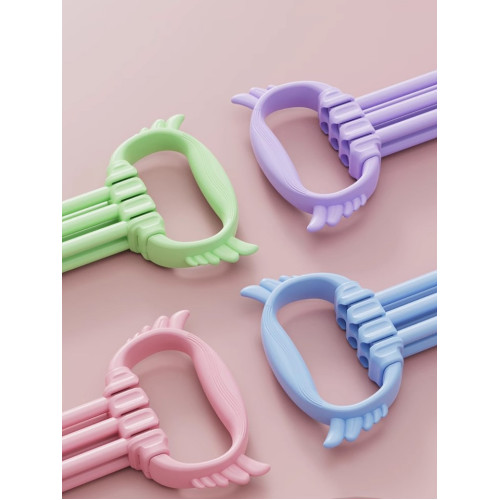 8字拉力器女開背拉力繩健身彈力帶練背家用瑜珈開肩肌肉健身瑜珈