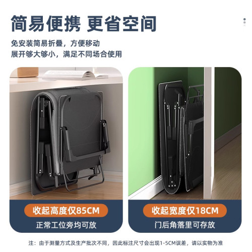 單人折曡床辦公室午休神器睡覺靠背椅可放平醫院陪護床戶外行軍床 單人折曡床辦公室午休神器睡覺靠背椅可放平醫院陪護床戶外行軍床