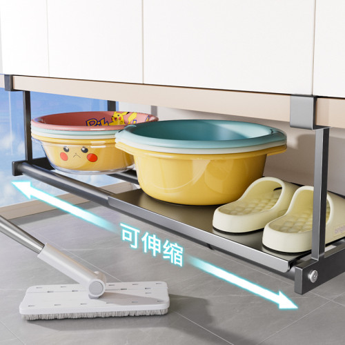 伸縮臉盆收納架子衛生間浴室櫃下分層洗腳盆子懸掛置物架各種神器 伸縮臉盆收納架子衛生間浴室櫃下分層洗腳盆子懸掛置物架各種神器