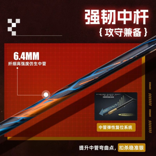 李甯雷霆90new新款羽毛球拍全碳素纖維力量進攻型單拍專業比賽拍 李甯雷霆90new新款羽毛球拍全碳素纖維力量進攻型單拍專業比賽拍