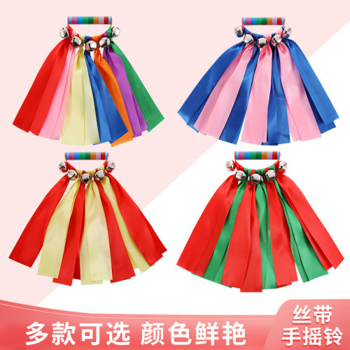 手搖鈴道具兒童舞蹈體操器械老師早操啦啦隊舞蹈道具手鈴手搖鈴帶 手搖鈴道具兒童舞蹈體操器械老師早操啦啦隊舞蹈道具手鈴手搖鈴帶