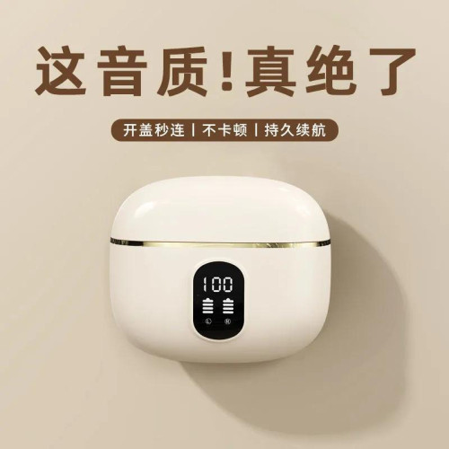 藍牙耳機2025新款高音質無線TWS雙耳半耳式男女士款運動跑步