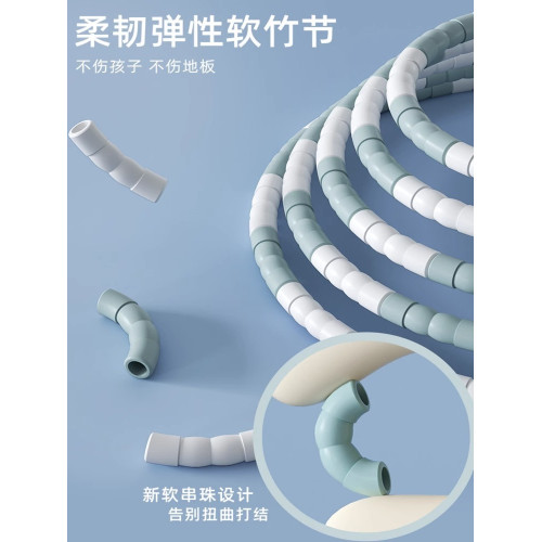 嚴選計數竹節跳繩無繩鋼絲健身運動減脂競速負重中考專用兒童體育