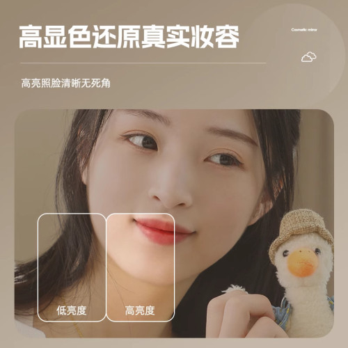 雲朵化妝鏡2025新款梳妝台鏡子臥室桌面牆壁掛智能led帶燈梳妝鏡 雲朵化妝鏡2025新款梳妝台鏡子臥室桌面牆壁掛智能led帶燈梳妝鏡