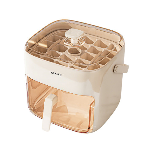 冰塊膜具食品級按壓冰格家用冰箱凍冰塊模具製冰神器大容量儲冰盒 冰塊膜具食品級按壓冰格家用冰箱凍冰塊模具製冰神器大容量儲冰盒