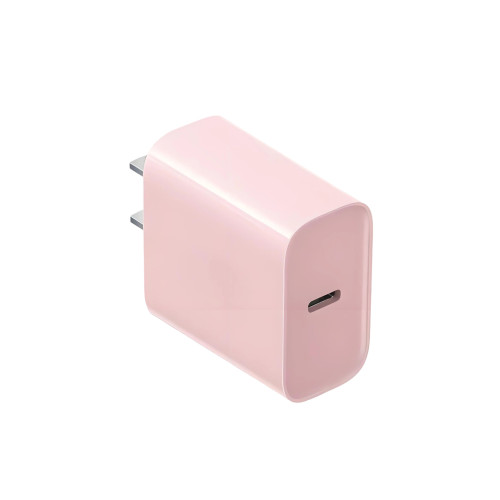彩色PD20W快充頭套裝Type-C接口適用於蘋果華爲手機充電器