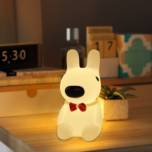 波比狗小夜燈網紅爆款矽膠拍拍燈爆款床頭擺件氛圍燈充電夜燈 波比狗小夜燈網紅爆款矽膠拍拍燈爆款床頭擺件氛圍燈充電夜燈