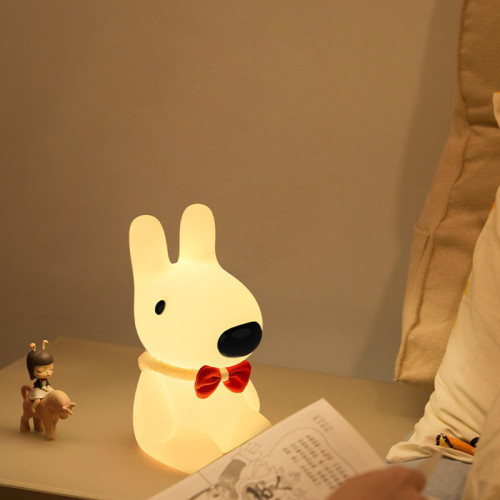 波比狗小夜燈網紅爆款矽膠拍拍燈爆款床頭擺件氛圍燈充電夜燈 波比狗小夜燈網紅爆款矽膠拍拍燈爆款床頭擺件氛圍燈充電夜燈