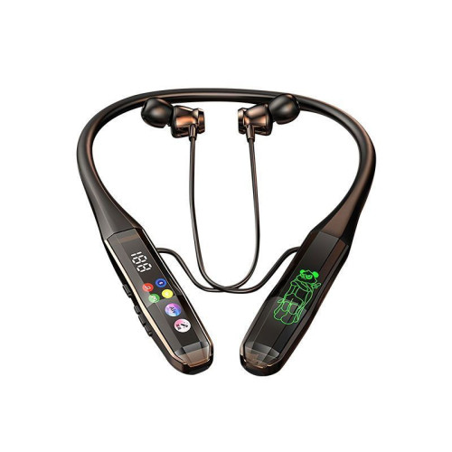 FD-8 無線藍牙掛脖耳機K歌耳返帶麥克風遊戯降噪電量顯示可插卡 FD-8 無線藍牙掛脖耳機K歌耳返帶麥克風遊戯降噪電量顯示可插卡